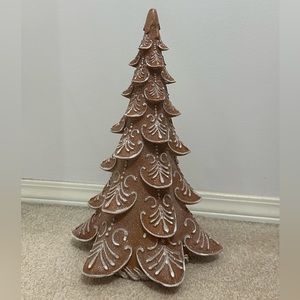 Large gingerbread tree